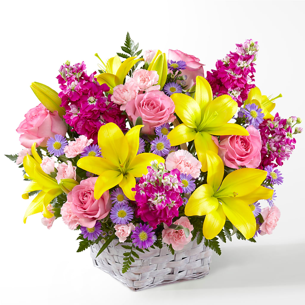 Bright Lights Bouquet – Petals And Blooms Flowers, Fort Leonard Wood MO