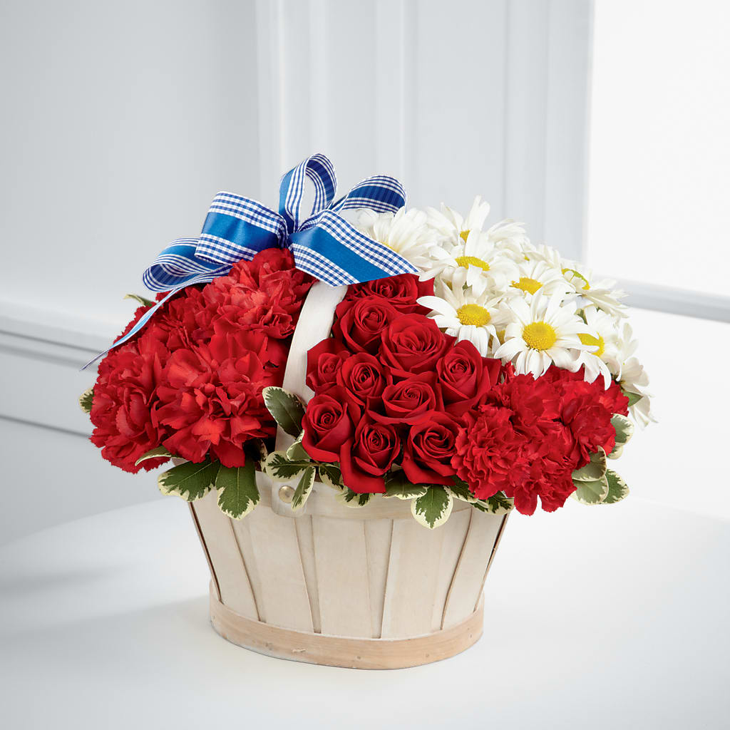 Justice Basket – Petals And Blooms Flowers, Fort Leonard Wood MO