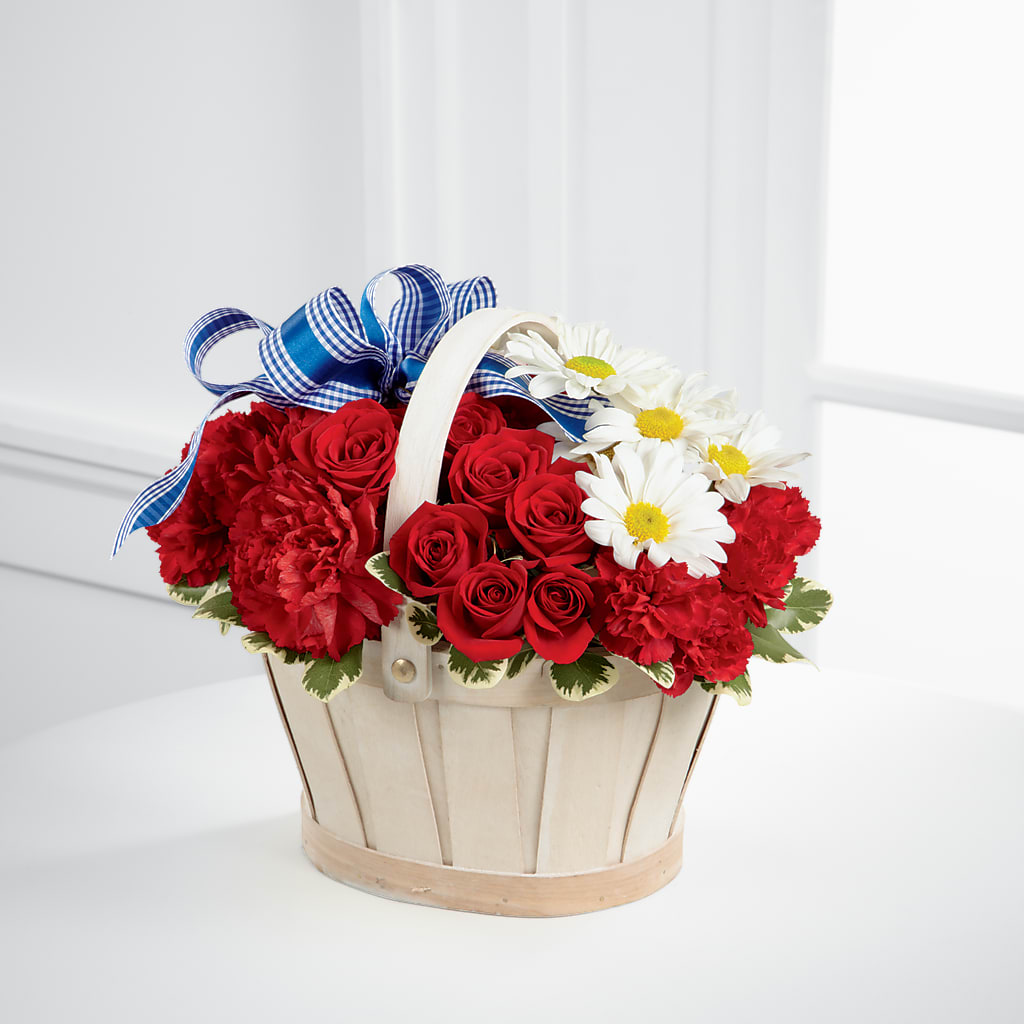 Justice Basket – Petals And Blooms Flowers, Fort Leonard Wood MO
