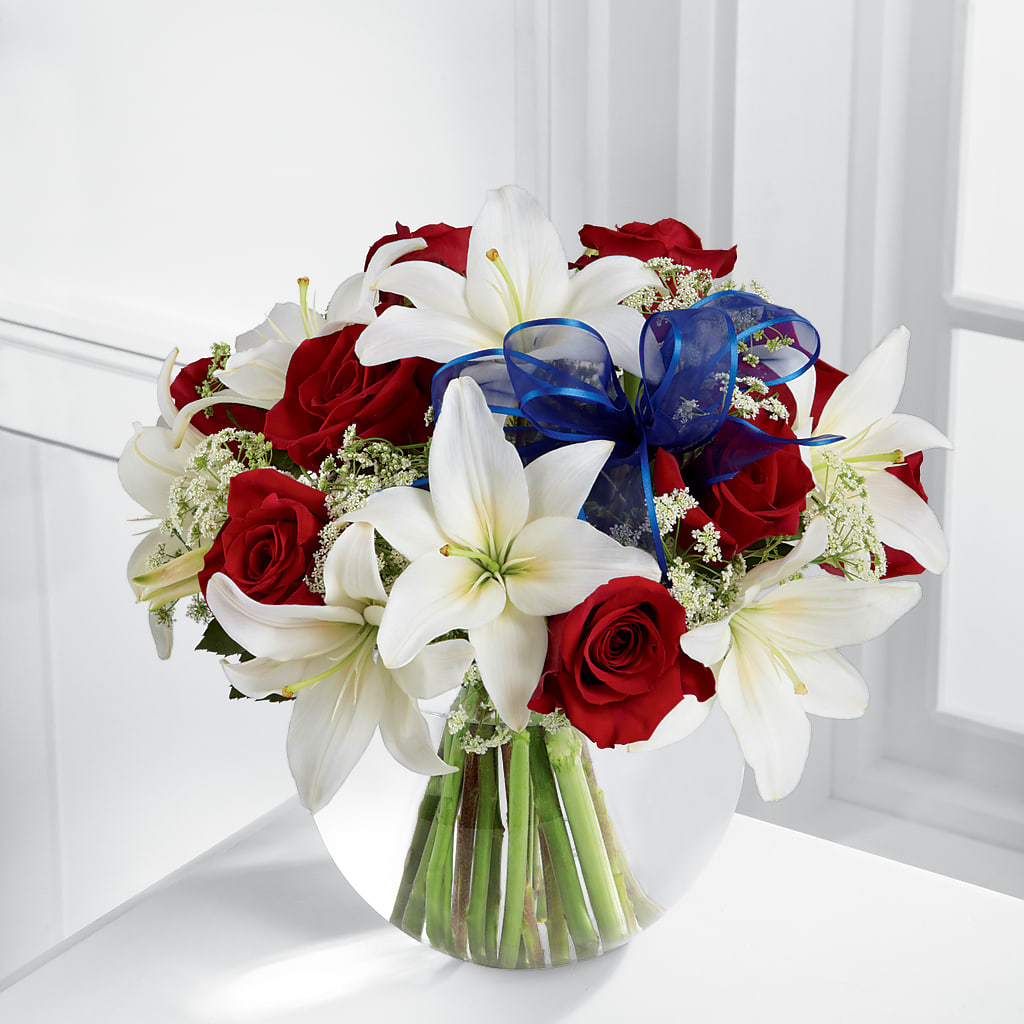 Independence Bouquet – Petals And Blooms Flowers, Fort Leonard Wood MO
