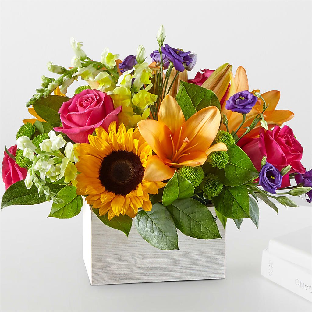Best Day Box Bouquet – Petals And Blooms Flowers, Fort Leonard Wood MO