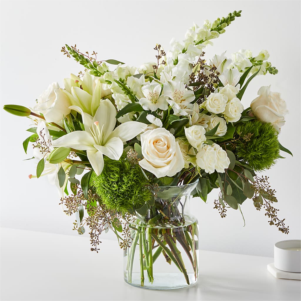 Fresh Linen Bouquet – Petals And Blooms Flowers, Fort Leonard Wood MO
