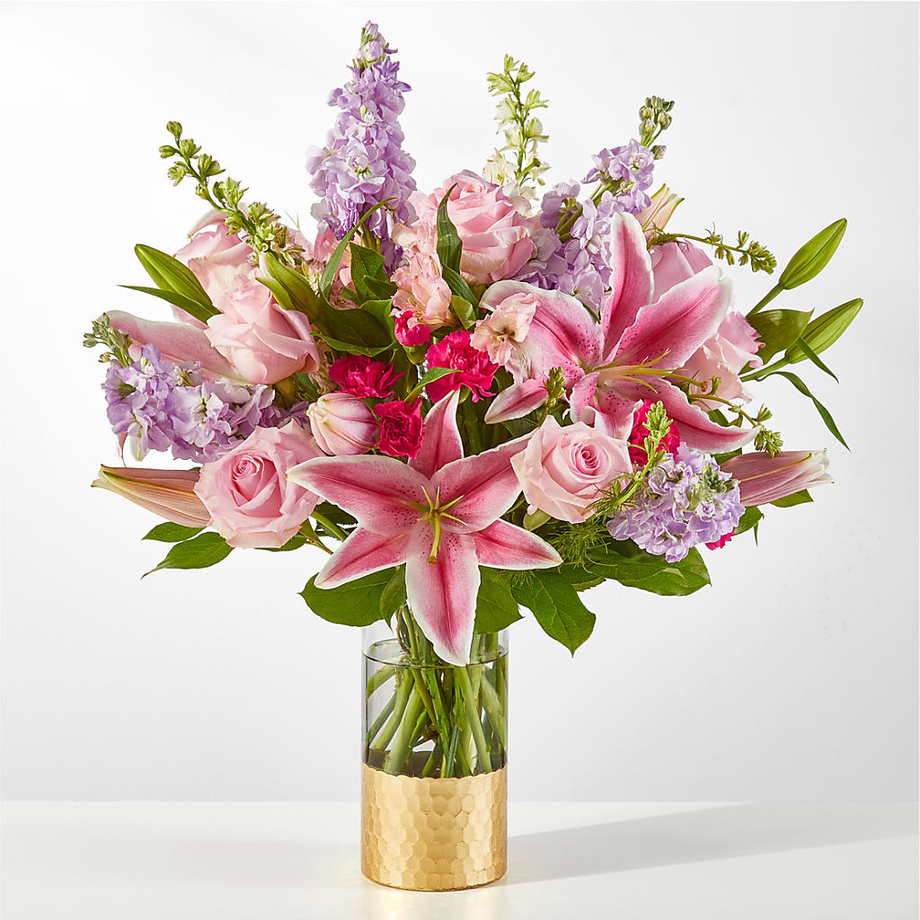Mauvelous Bouquet – Petals And Blooms Flowers, Fort Leonard Wood MO