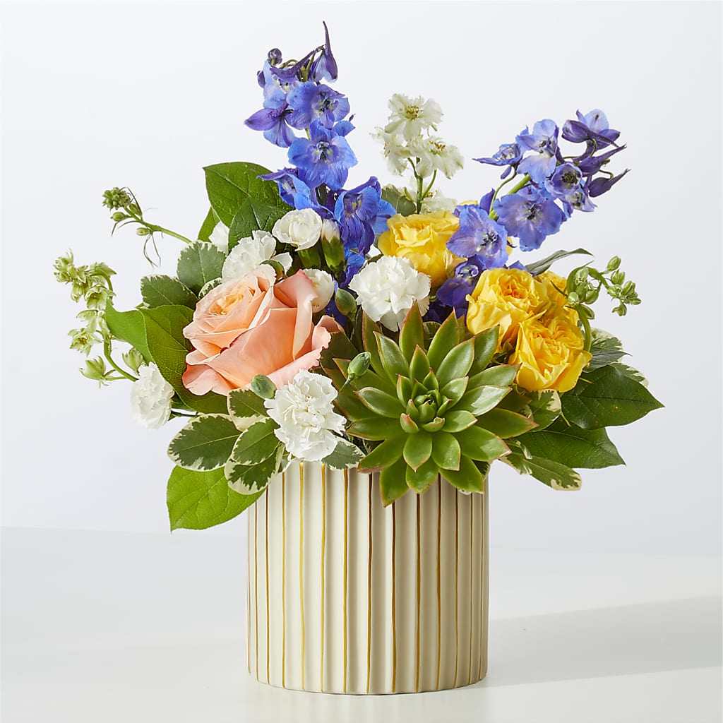 Cobalt Reverie Bouquet – Petals And Blooms Flowers, Fort Leonard Wood MO