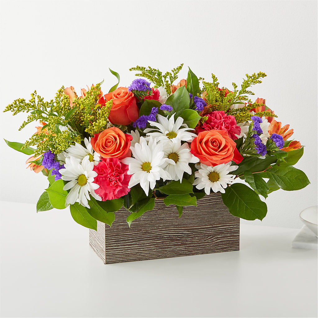Oopsie Daisy Box Bouquet – Petals And Blooms Flowers, Fort Leonard Wood MO
