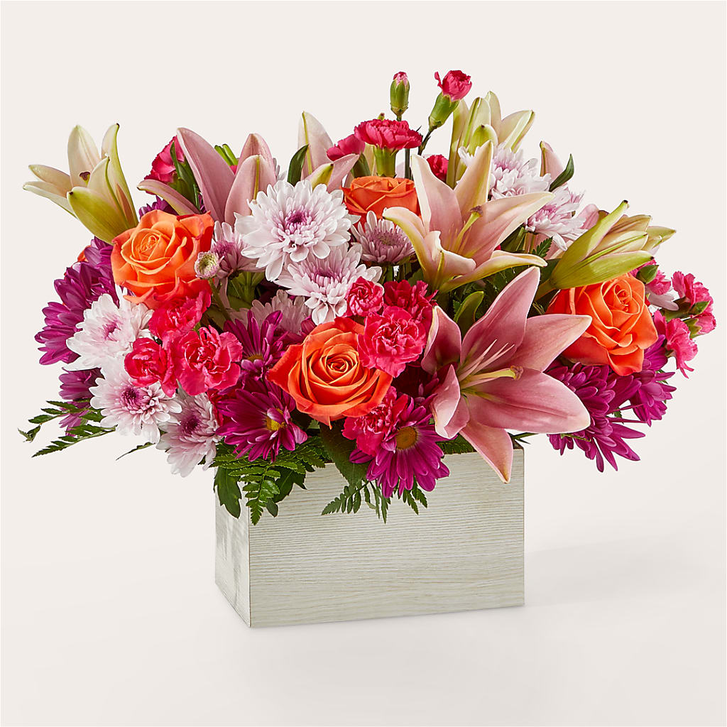 Light of My Life Box Bouquet – Petals And Blooms Flowers, Fort Leonard Wood MO