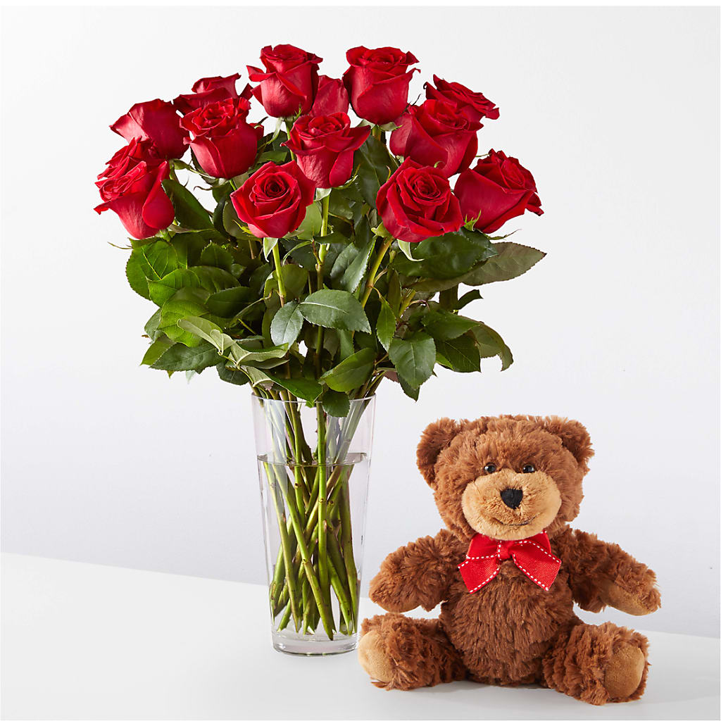Romantic Long Stem Red Rose Bouquet Bundles – Petals And Blooms Flowers, Fort Leonard Wood MO