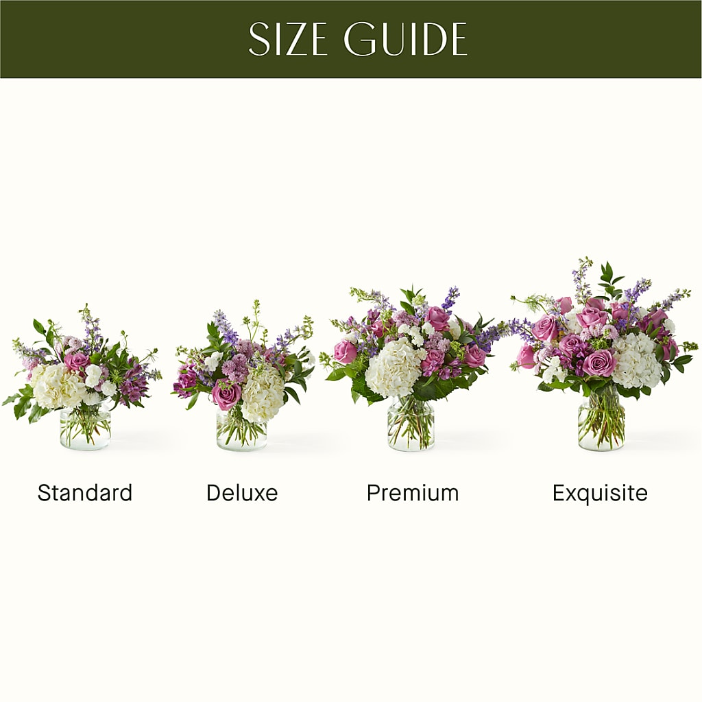 Violet Caress Bouquet – Petals And Blooms Flowers, Fort Leonard Wood MO