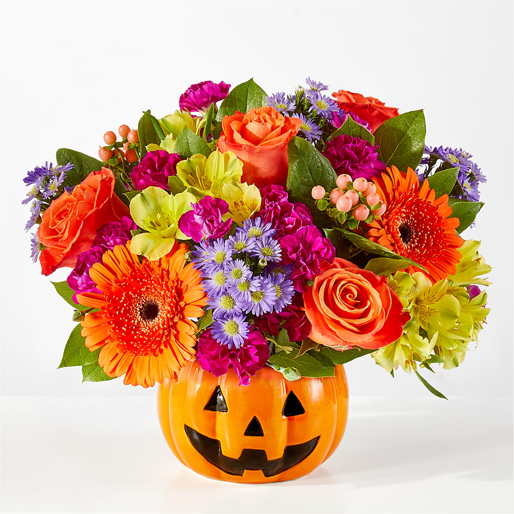 Tricks & Treats Pumpkin – Petals And Blooms Flowers, Fort Leonard Wood MO