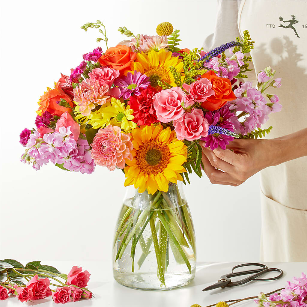 Cue the Confetti - A Florist Original – Petals And Blooms Flowers, Fort Leonard Wood MO