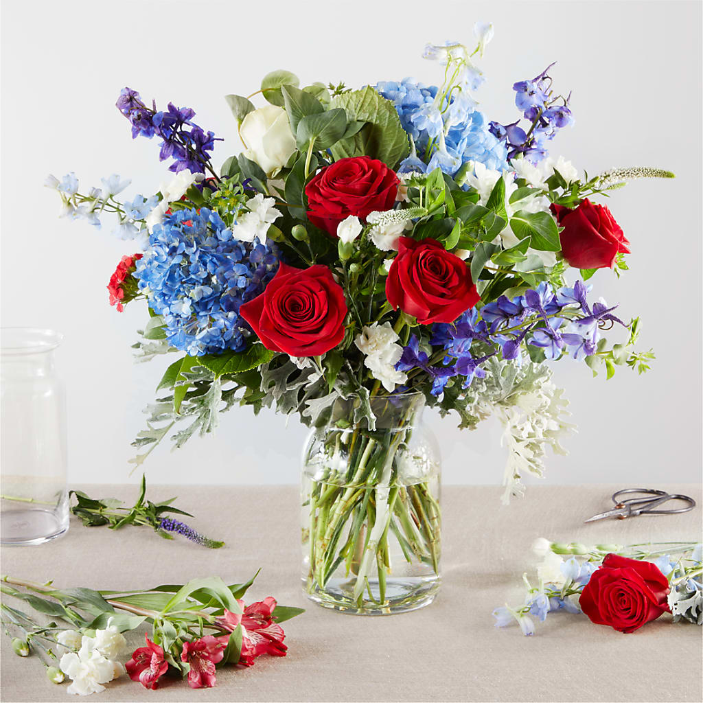 Star Spangled - A Florist Original – Petals And Blooms Flowers, Fort Leonard Wood MO