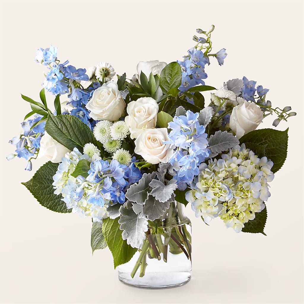 Clear Skies Bouquet – Petals And Blooms Flowers, Fort Leonard Wood MO