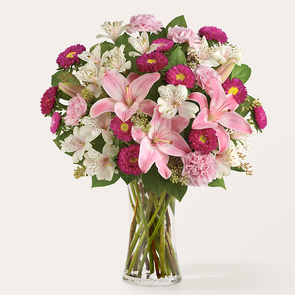 Feeling Fuchsia Bouquet – Petals And Blooms Flowers, Fort Leonard Wood MO