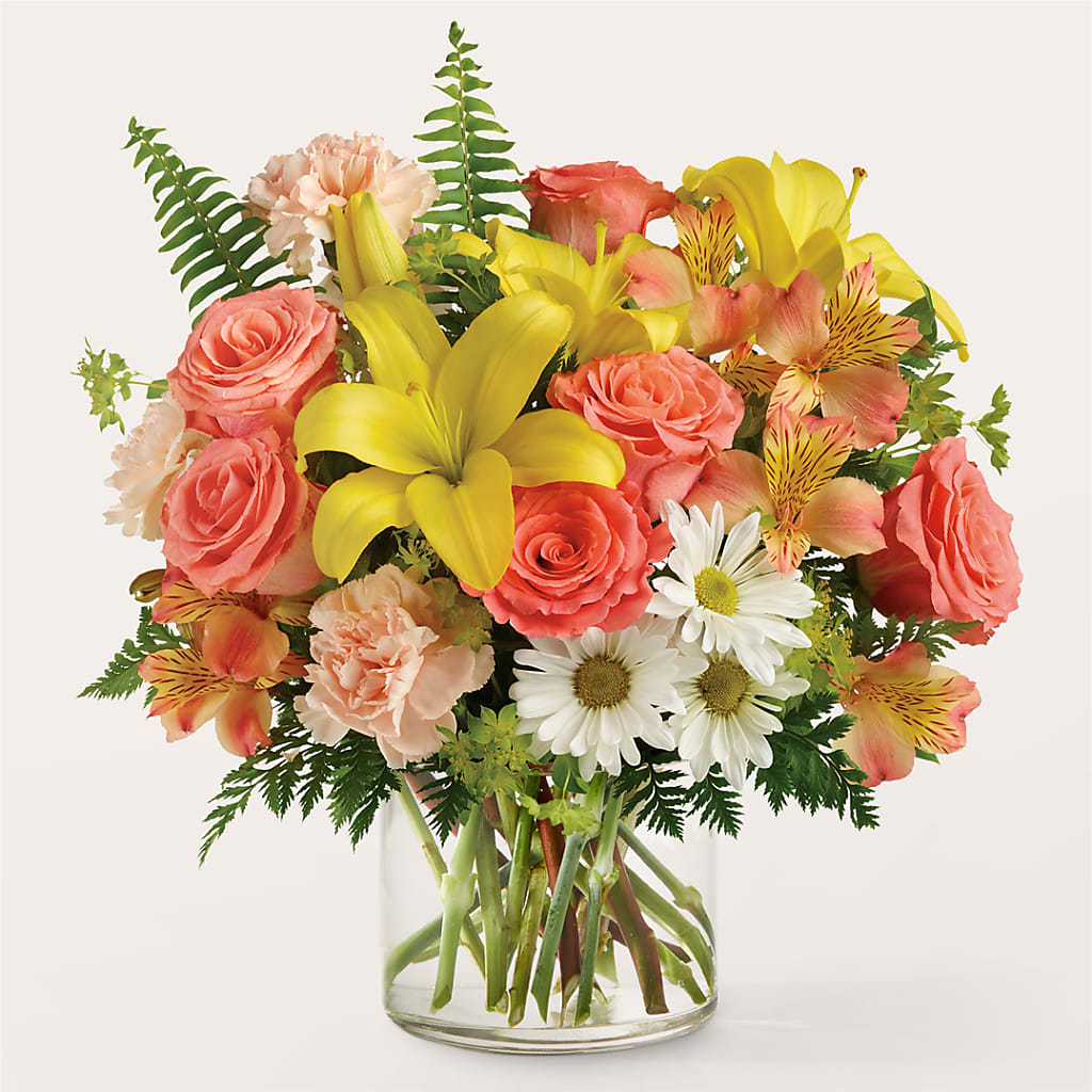 Sunset Strip Bouquet – Petals And Blooms Flowers, Fort Leonard Wood MO