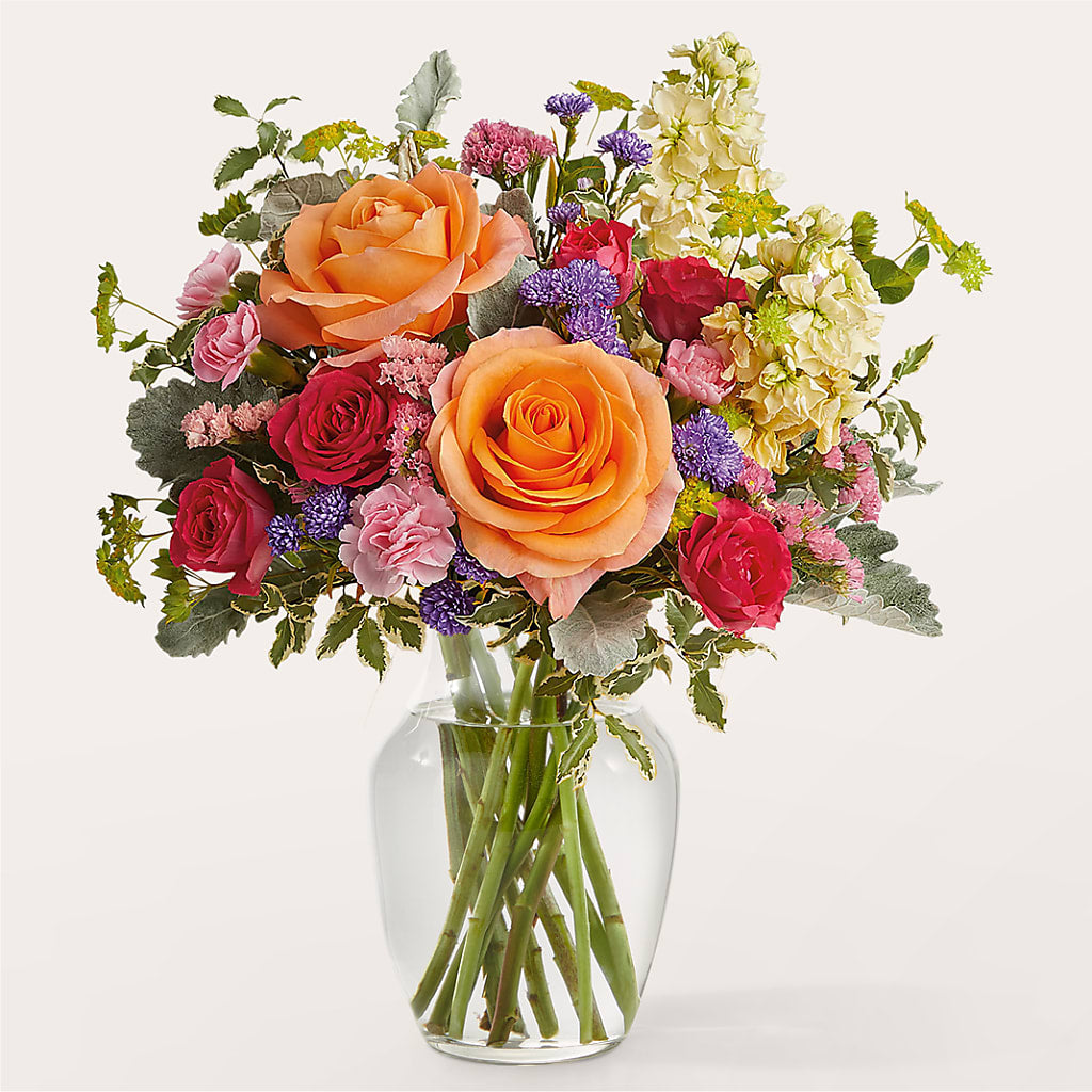 Tangerine Tango Bouquet – Petals And Blooms Flowers, Fort Leonard Wood MO