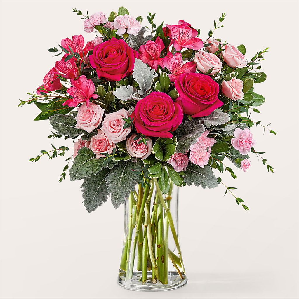 Tickled Pink Bouquet – Petals And Blooms Flowers, Fort Leonard Wood MO