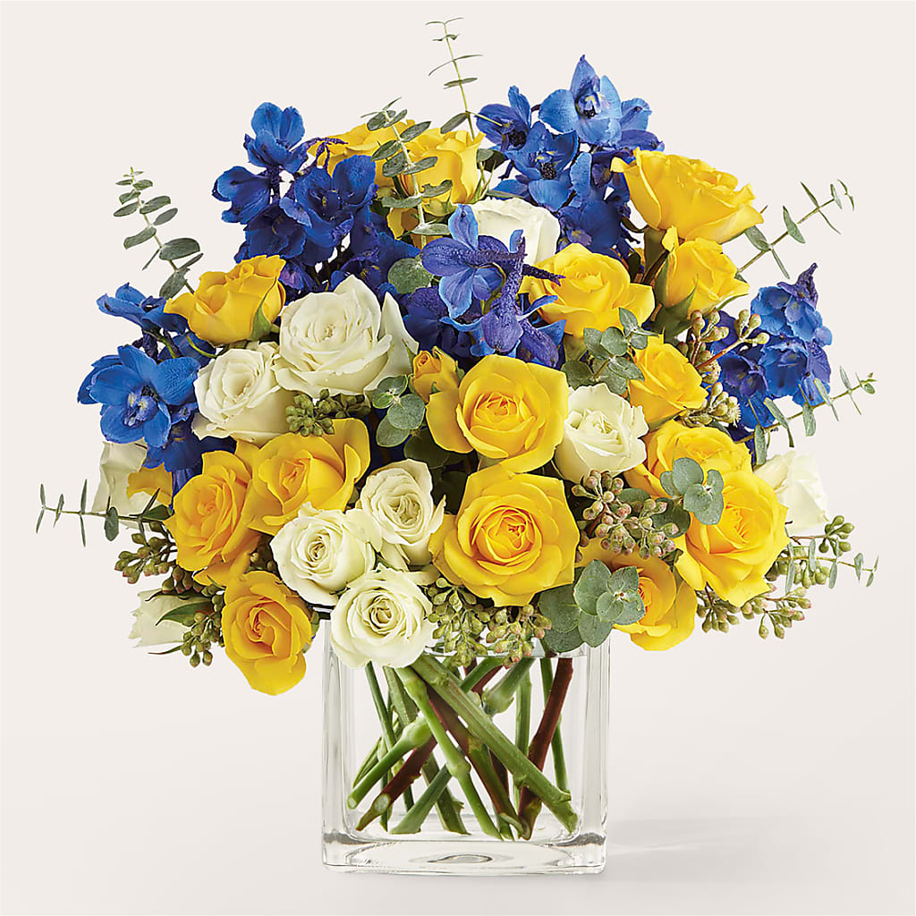 Sparkling Citrine Bouquet – Petals And Blooms Flowers, Fort Leonard Wood MO