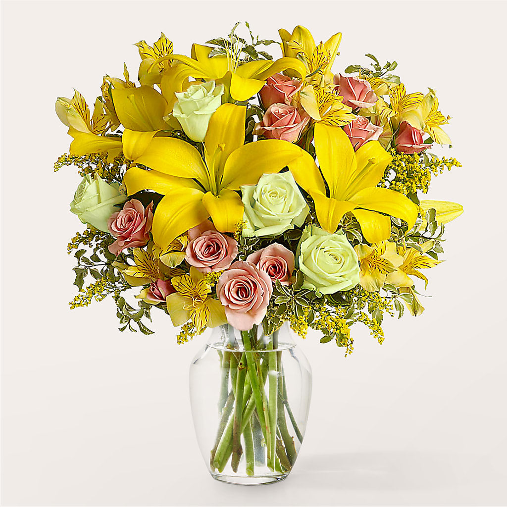 Sunburst Bouquet – Petals And Blooms Flowers, Fort Leonard Wood MO