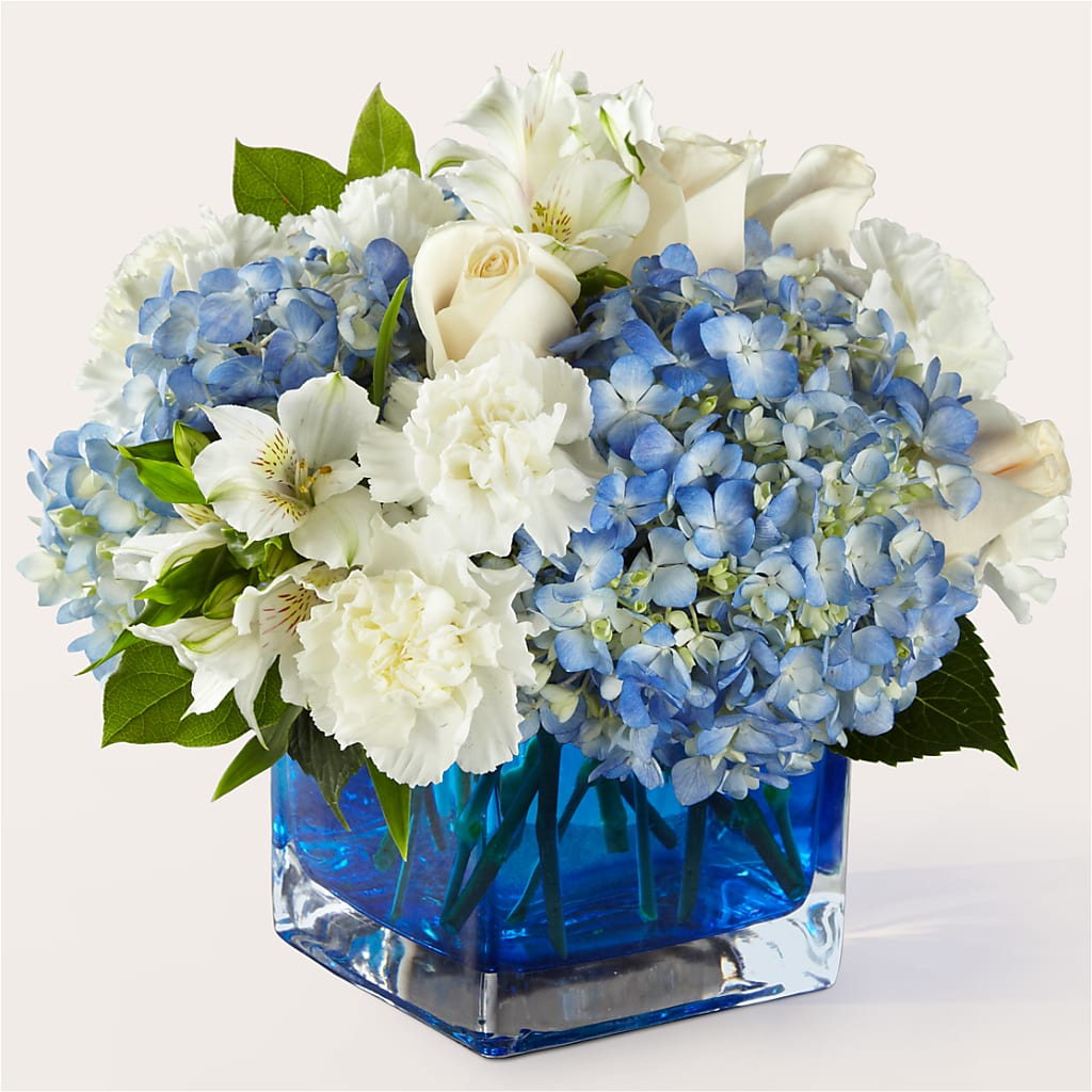 Soothing Waters Bouquet – Petals And Blooms Flowers, Fort Leonard Wood MO