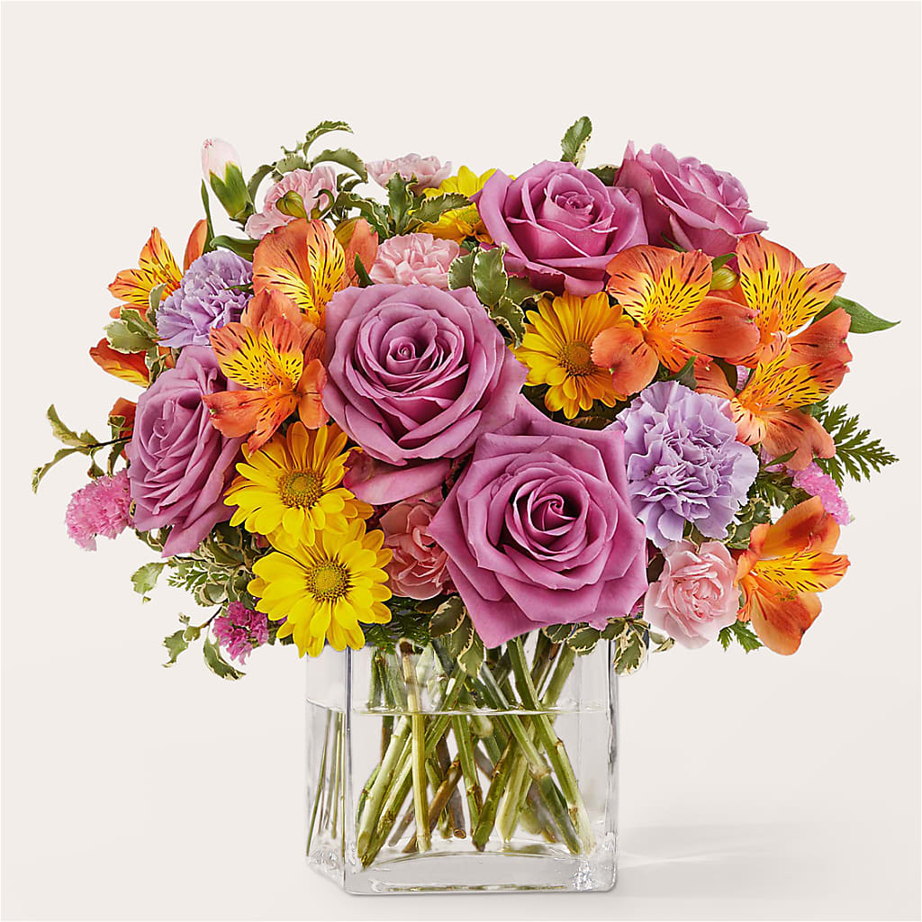 Shades of Happiness Bouquet – Petals And Blooms Flowers, Fort Leonard Wood MO