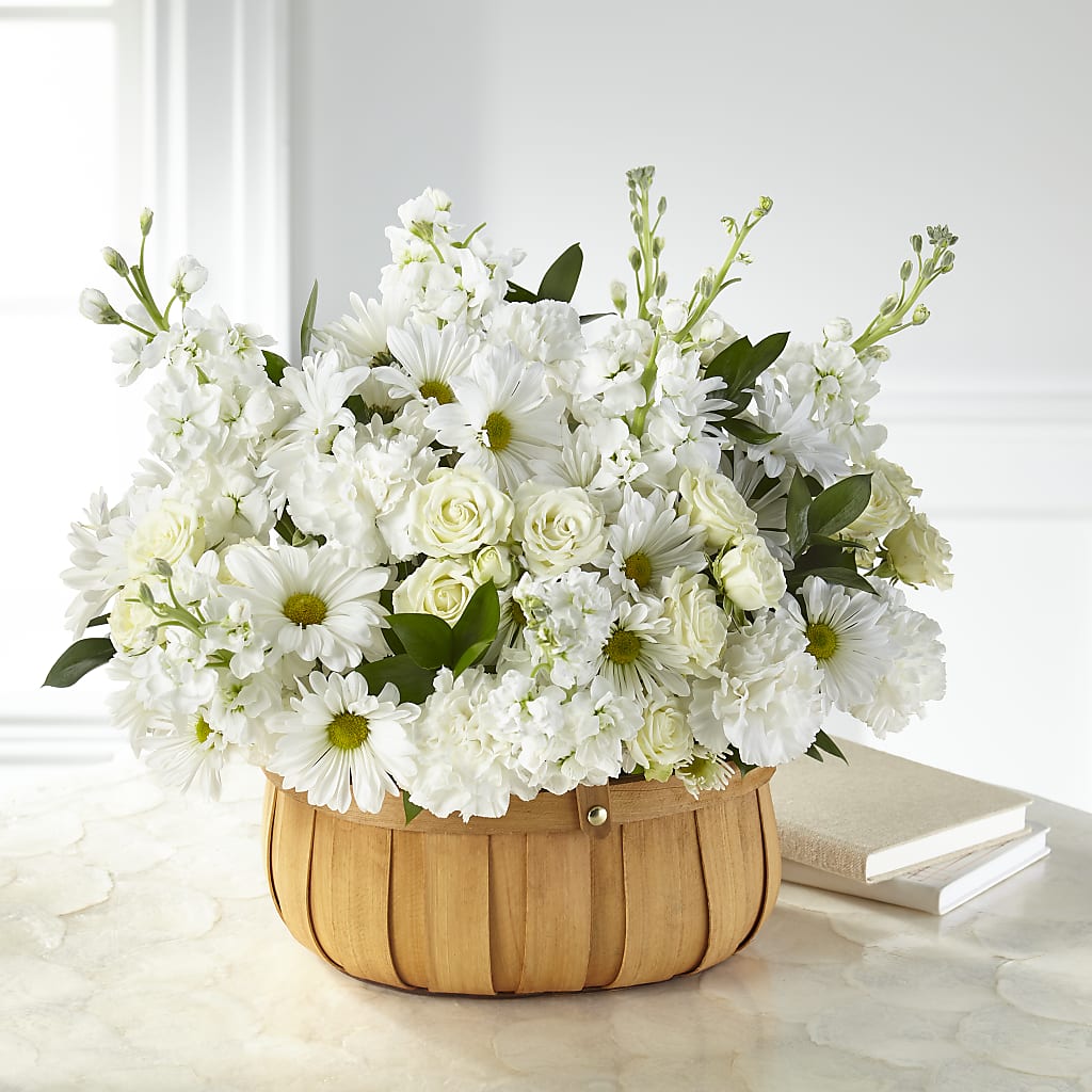 Graceful Garden Basket – Petals And Blooms Flowers, Fort Leonard Wood MO