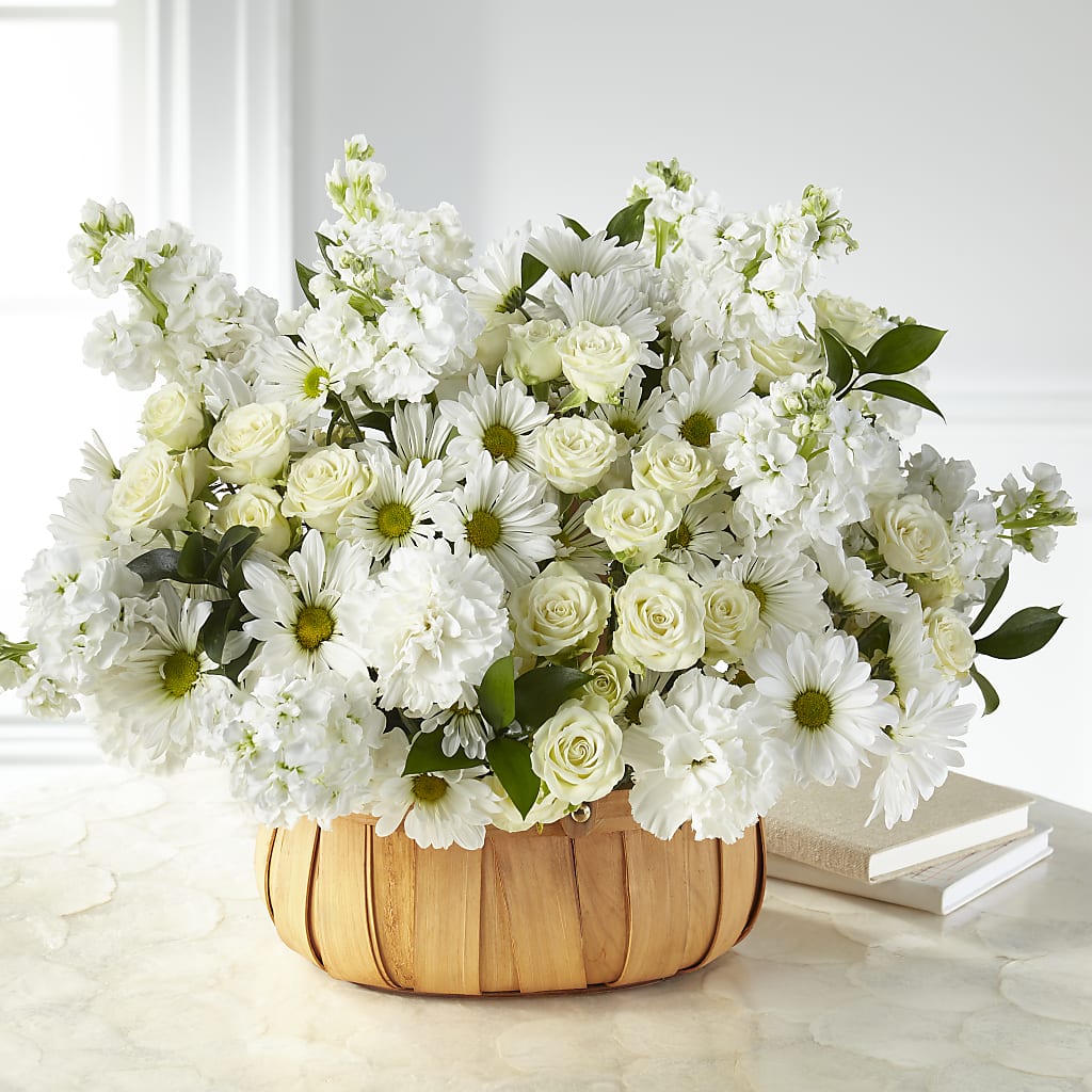 Graceful Garden Basket – Petals And Blooms Flowers, Fort Leonard Wood MO