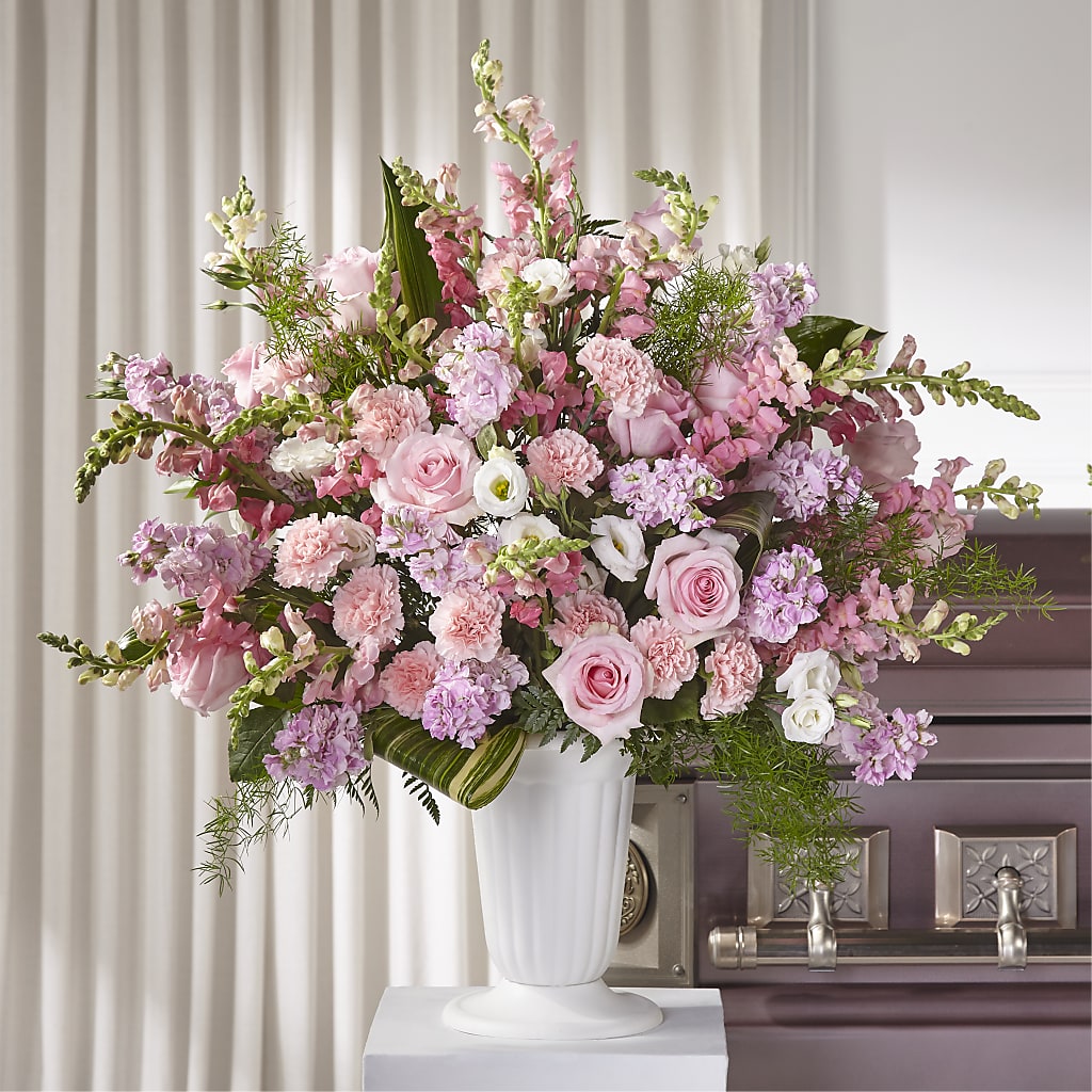 Divine Comfort Arrangement – Petals And Blooms Flowers, Fort Leonard Wood MO