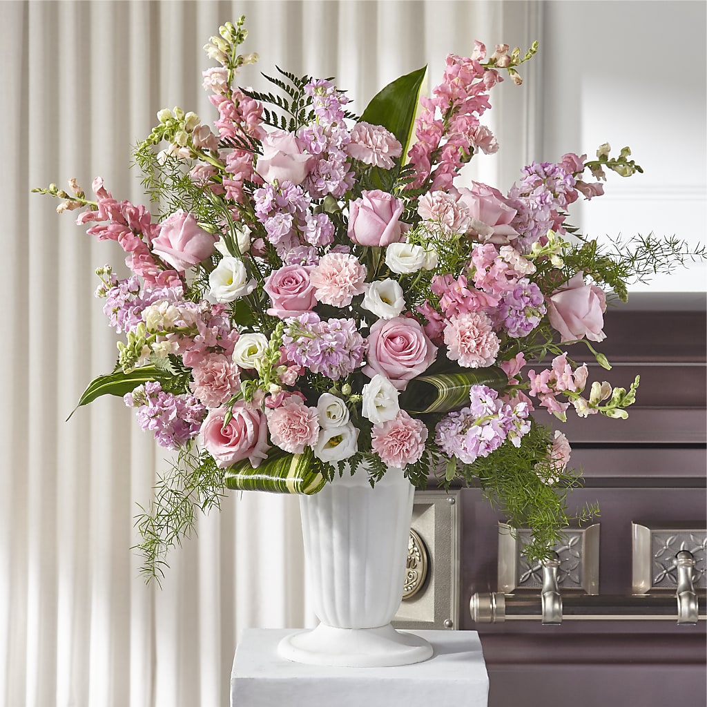Divine Comfort Arrangement – Petals And Blooms Flowers, Fort Leonard Wood MO