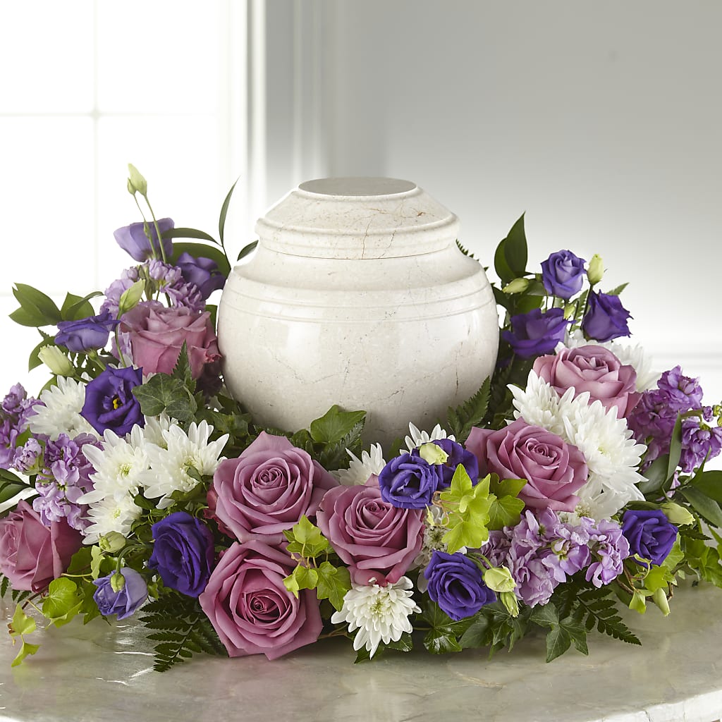 Blooming Sympathy Cremation Adornment – Petals And Blooms Flowers, Fort Leonard Wood MO