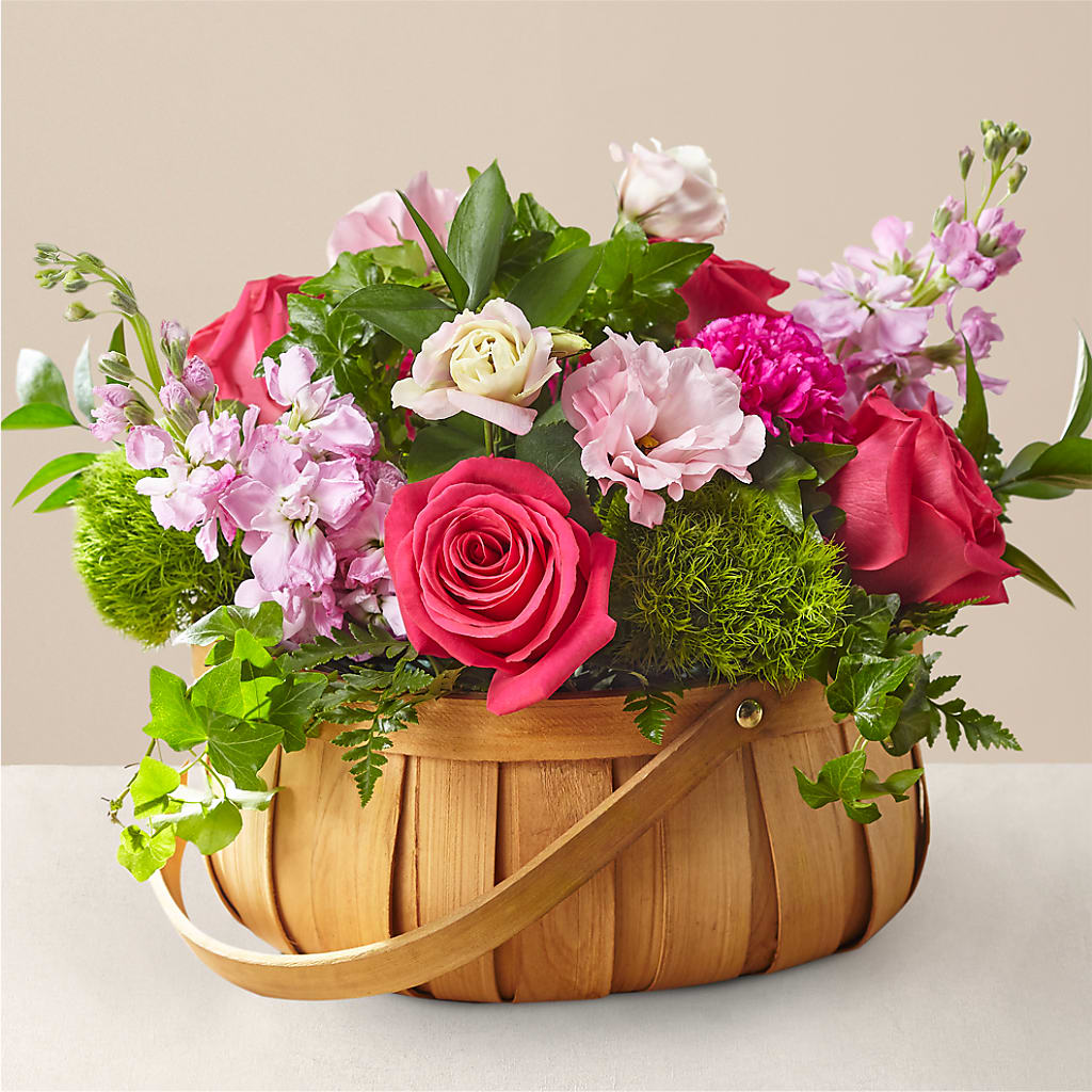 Radiance in Bloom Basket – Petals And Blooms Flowers, Fort Leonard Wood MO
