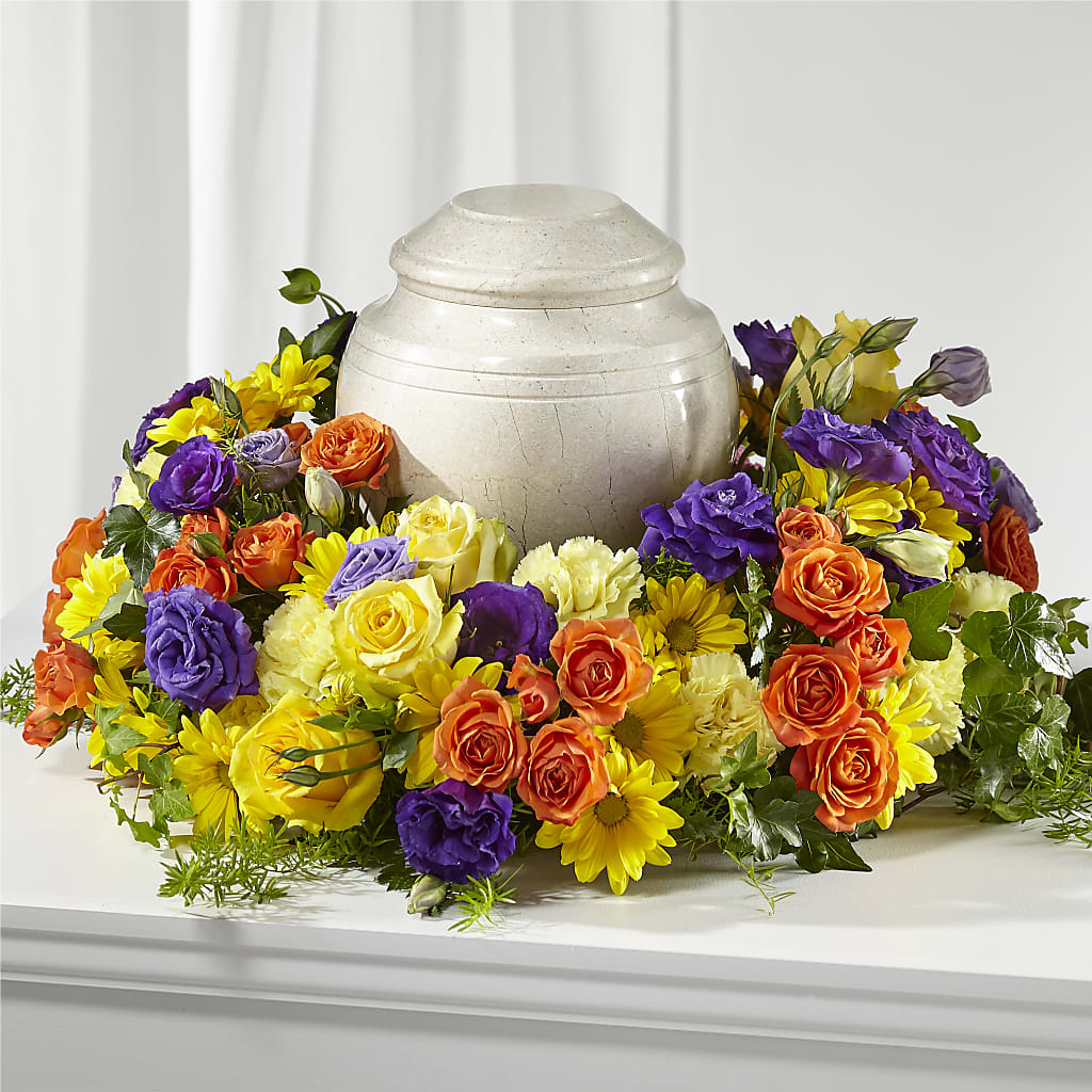 Blossoms of Remembrance Cremation Adornment – Petals And Blooms Flowers, Fort Leonard Wood MO