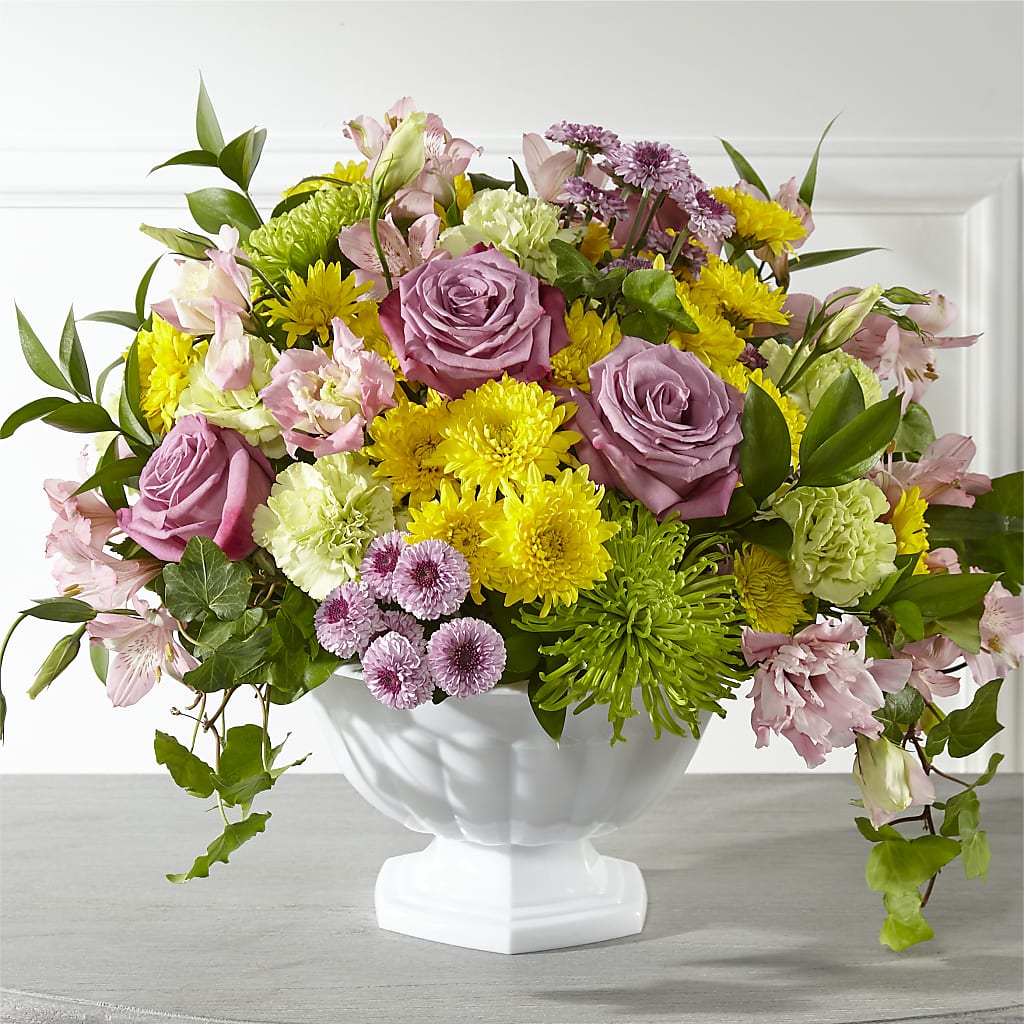 Healing Thoughts Arrangement – Petals And Blooms Flowers, Fort Leonard Wood MO