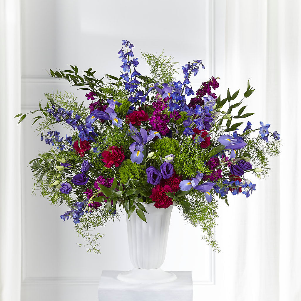 Memorial of Life Arrangement – Petals And Blooms Flowers, Fort Leonard Wood MO
