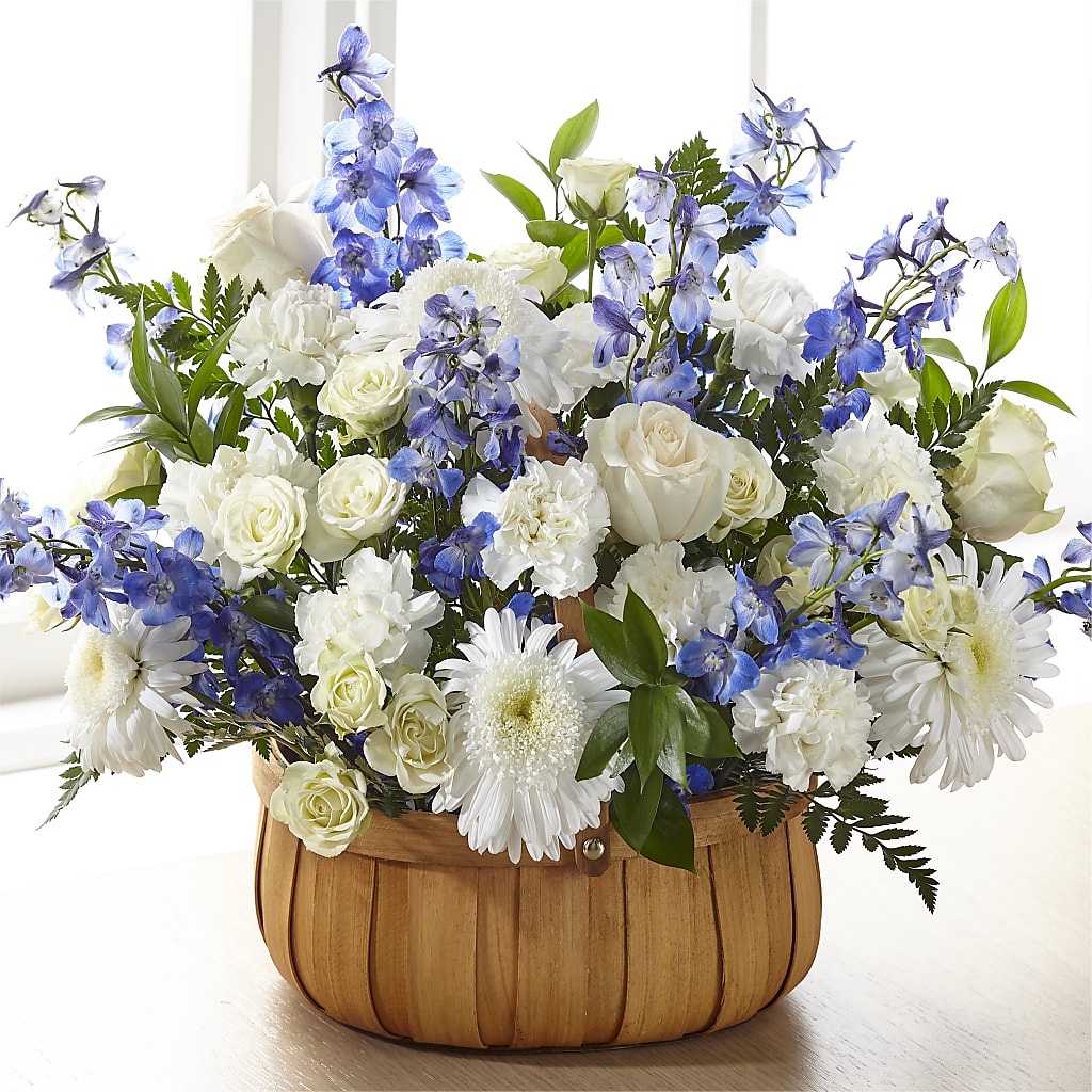 Harmony & Grace Basket – Petals And Blooms Flowers, Fort Leonard Wood MO
