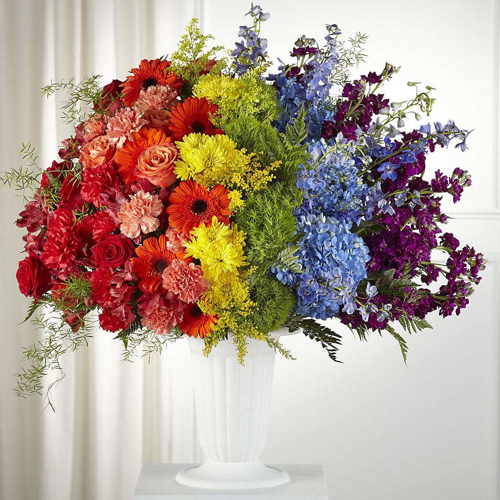 Pride & Unity Arrangement – Petals And Blooms Flowers, Fort Leonard Wood MO