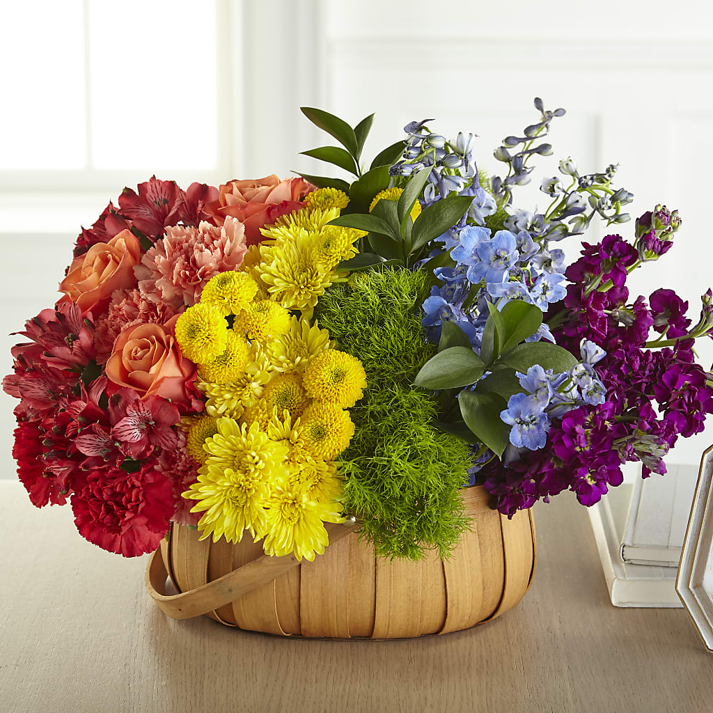 Prideful Basket – Petals And Blooms Flowers, Fort Leonard Wood MO