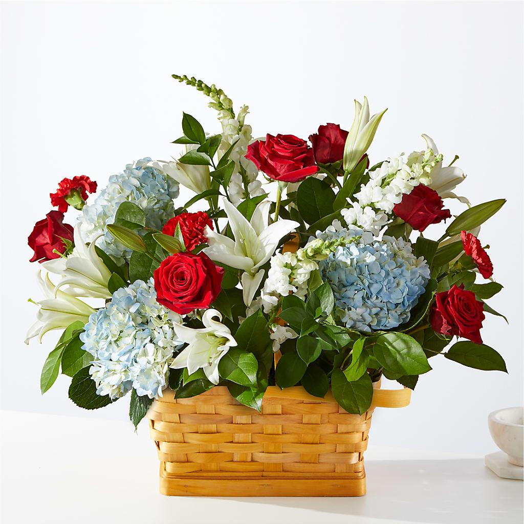Greater Glory Basket – Petals And Blooms Flowers, Fort Leonard Wood MO