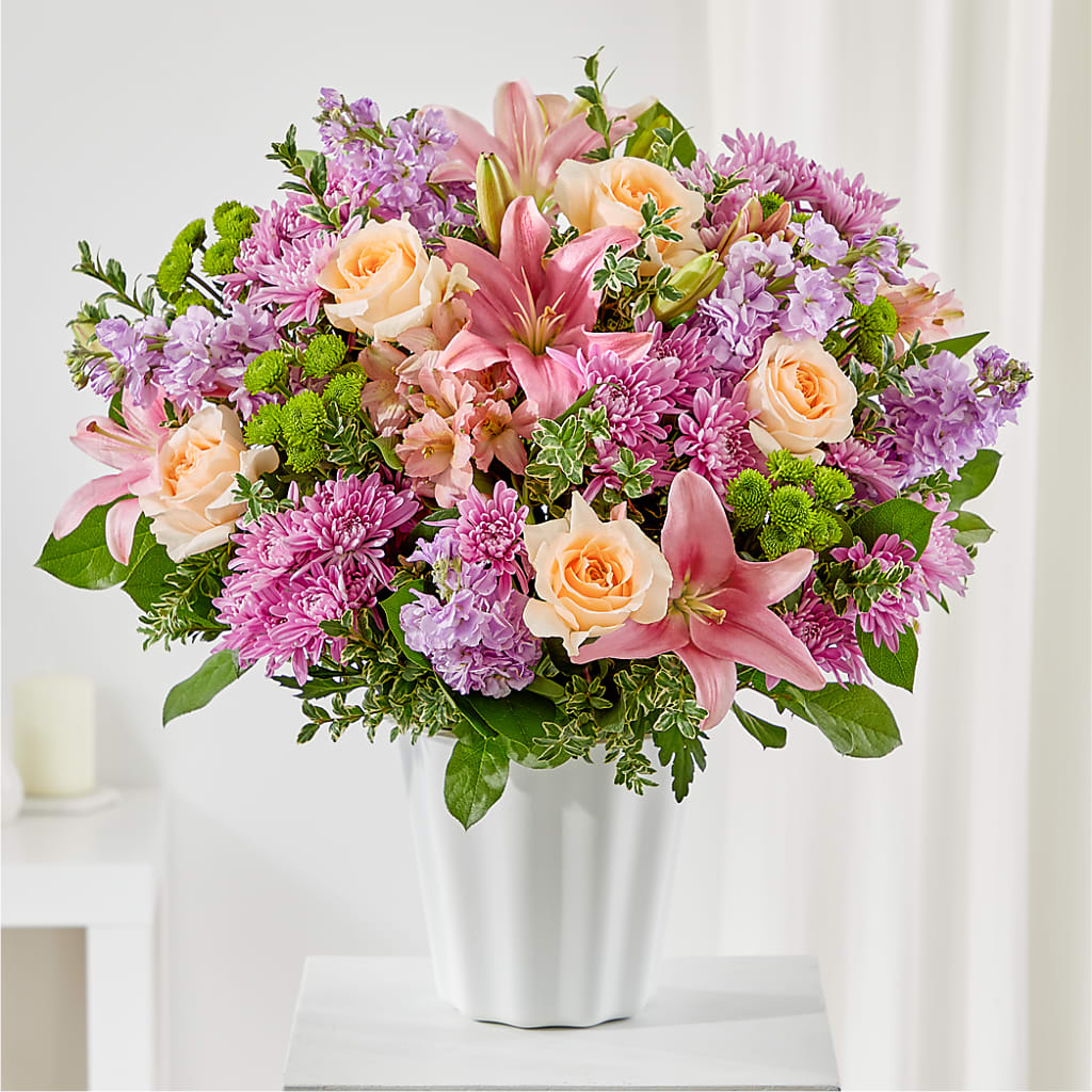 Supportive Embrace Tabletop Basket – Petals And Blooms Flowers, Fort Leonard Wood MO