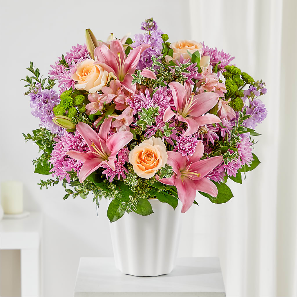 Supportive Embrace Tabletop Basket – Petals And Blooms Flowers, Fort Leonard Wood MO