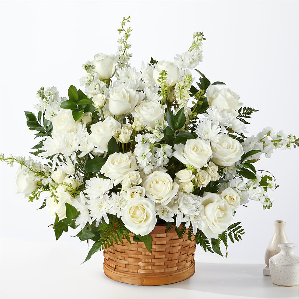 Heartfelt Condolences Arrangement – Petals And Blooms Flowers, Fort Leonard Wood MO