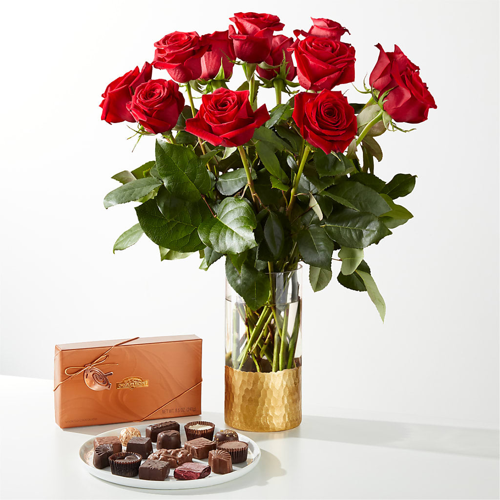 Classic Love Red Rose Bouquet – Petals And Blooms Flowers, Fort Leonard Wood MO