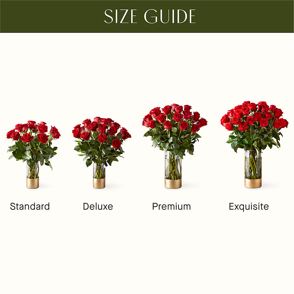 Classic Love Red Rose Bouquet – Petals And Blooms Flowers, Fort Leonard Wood MO