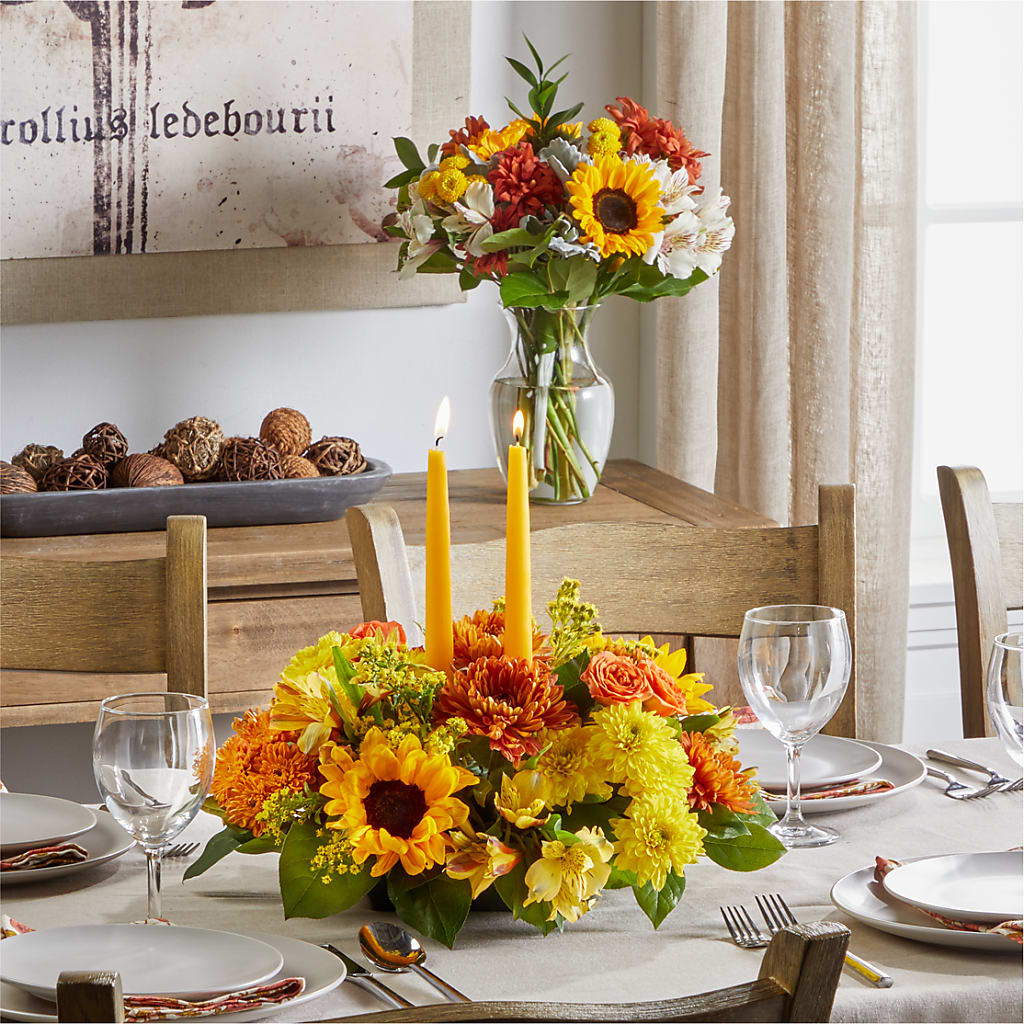 Golden Gathering Bundle – Petals And Blooms Flowers, Fort Leonard Wood MO