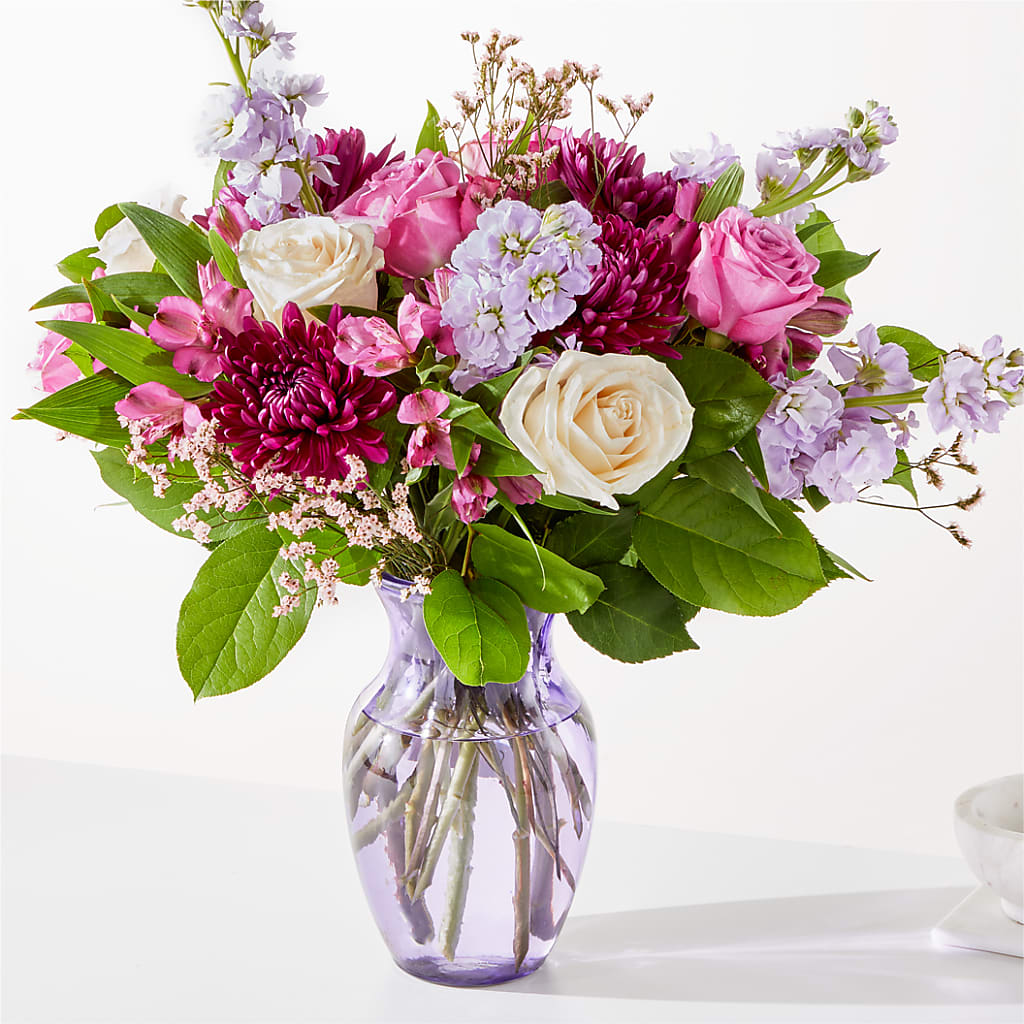 Amethyst Dreams Bouquet – Petals And Blooms Flowers, Fort Leonard Wood MO