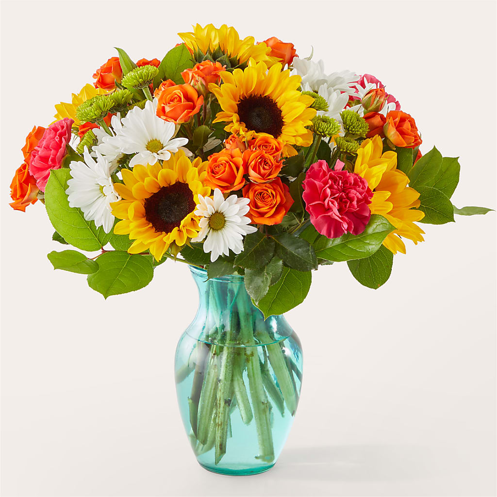 Sun-drenched Blooms Bouquet – Petals And Blooms Flowers, Fort Leonard Wood MO