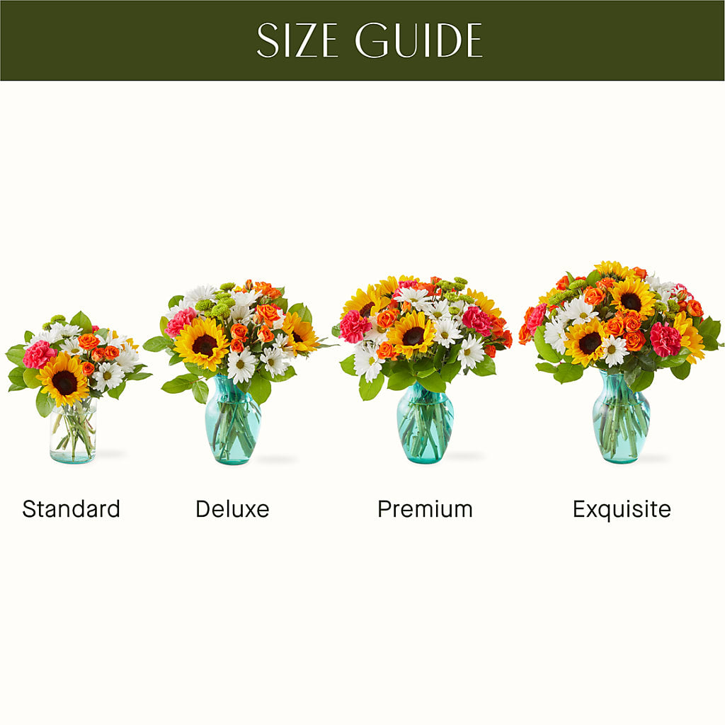 Sun-drenched Blooms Bouquet – Petals And Blooms Flowers, Fort Leonard Wood MO
