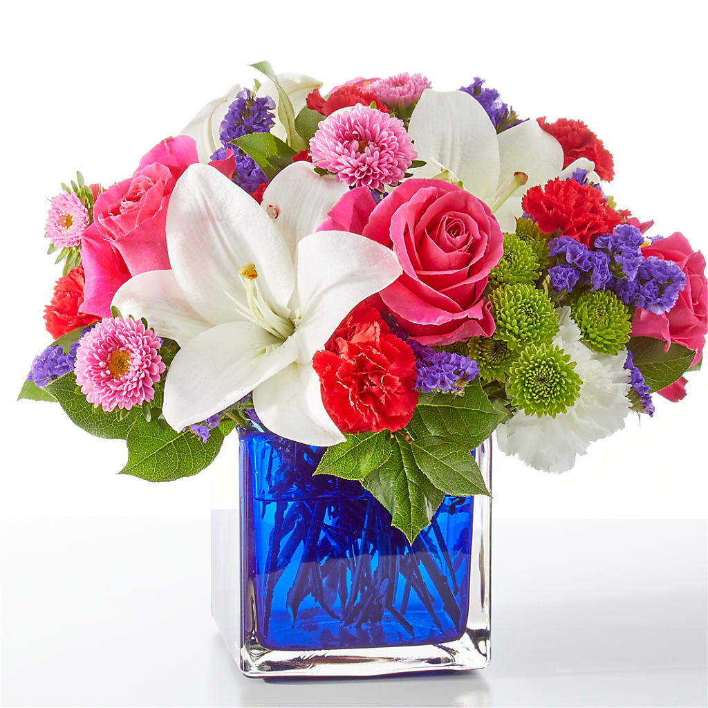 Quality Time Bouquet – Petals And Blooms Flowers, Fort Leonard Wood MO