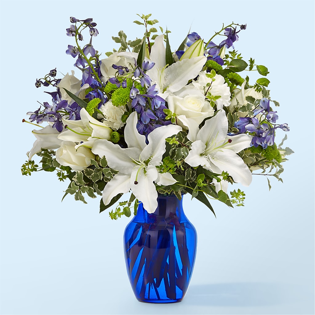 Santorini Bouquet – Petals And Blooms Flowers, Fort Leonard Wood MO