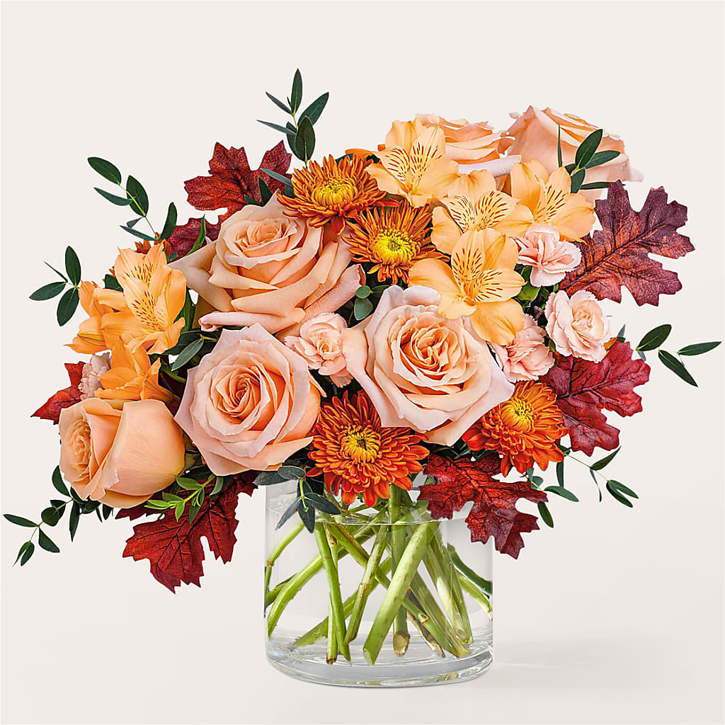 Spiced Latte Bouquet – Petals And Blooms Flowers, Fort Leonard Wood MO