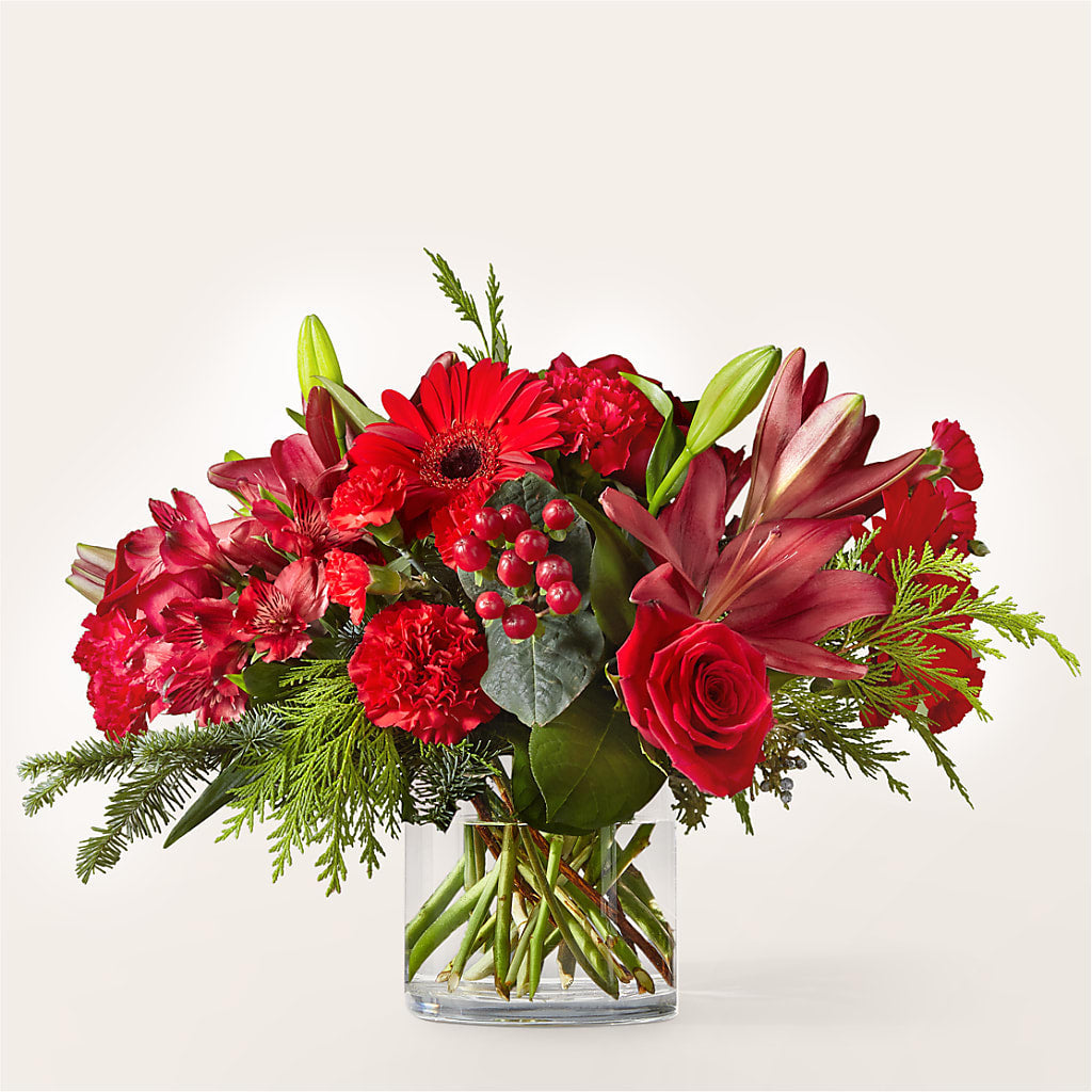 Friendsmas Bouquet – Petals And Blooms Flowers, Fort Leonard Wood MO